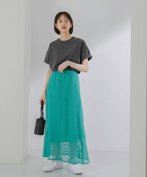 KBF | メッシュフレアスカート(スカート)