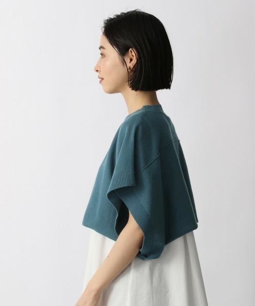 LOWRYS FARM（ローリーズファーム）の「【セットアイテム】ショートニット２ＰＳＳ　950301（ニット/セーター・レディース・ブラック/ブルー/アイボリー・FREE）」の13枚目の写真