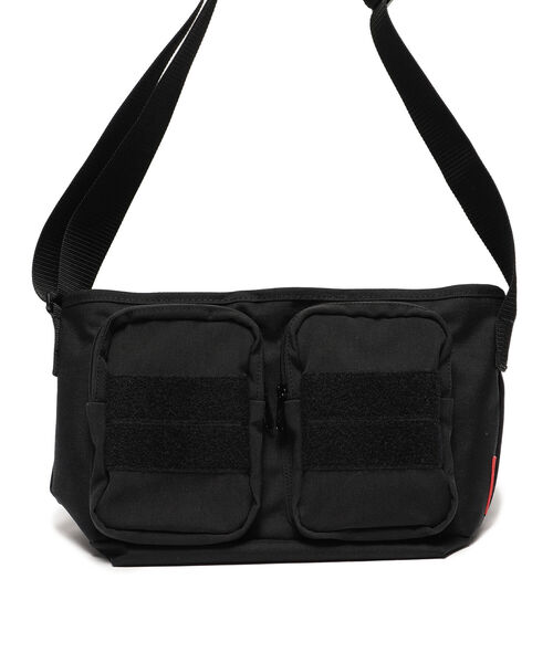 Manhattan Portage（マンハッタンポーテージ）の「Manhattan Portage × BEAMS / 別注 1606JR Military Messenger Bag（ショルダーバッグ・メンズ・ブラック/グリーン系その他・ONE SIZE）」の18枚目の写真