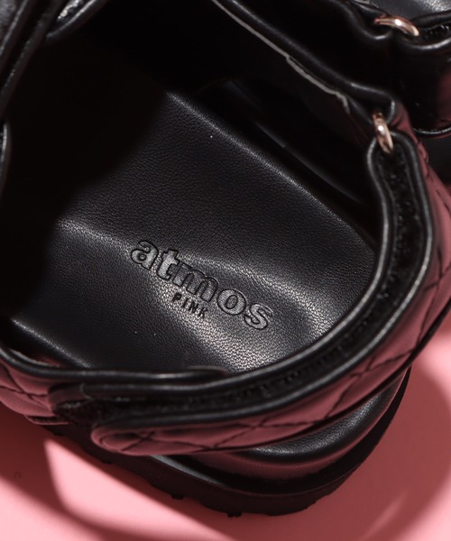 atmos pink(アトモスピンク)の「atmos pink キルティングサンダル(サンダル・レディース・ホワイト/ブラック/ネイビー・S/M/L)」の12枚目の写真