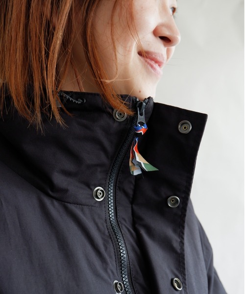 MANASTASH（マナスタッシュ）の「MANASTASH/マナスタッシュ　W's 3WAY COAT　ウィメンズ　３ウェイ　コート（モッズコート・レディース・ブラック/タン/オリーブ・MEDIUM）」の18枚目の写真