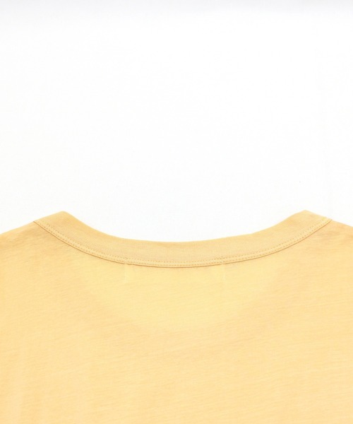 Audition（オーディション）の「M1728 バナナスリーブタックロングTシャツ（Tシャツ/カットソー・レディース・ホワイト/イエロー/ブラック・MEDIUM）」の11枚目の写真