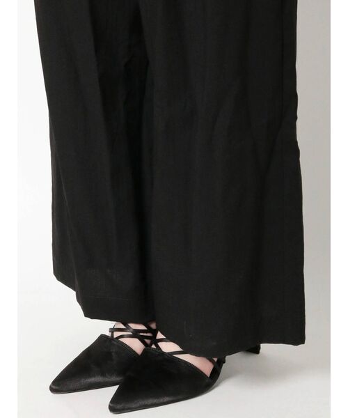 EVRIS（エヴリス）の「ハーフスリーブオールインワン（つなぎ/オールインワン・レディース・その他1/アイボリー/ブラック・FREE）」の20枚目の写真