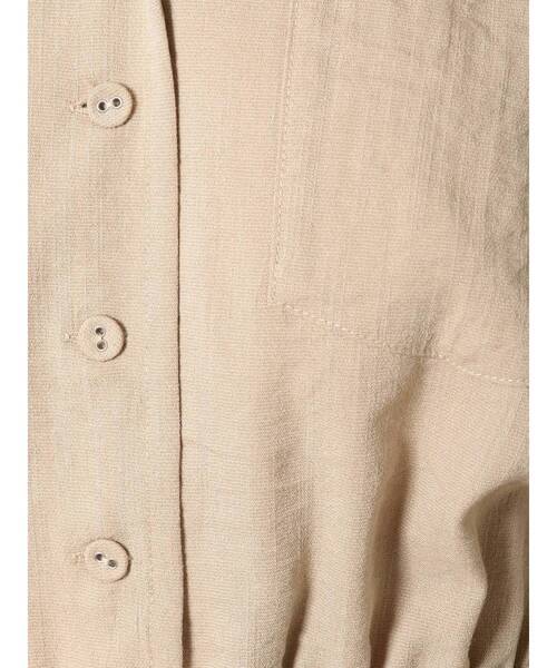 EVRIS（エヴリス）の「ハーフスリーブオールインワン（つなぎ/オールインワン・レディース・その他1/アイボリー/ブラック・FREE）」の22枚目の写真