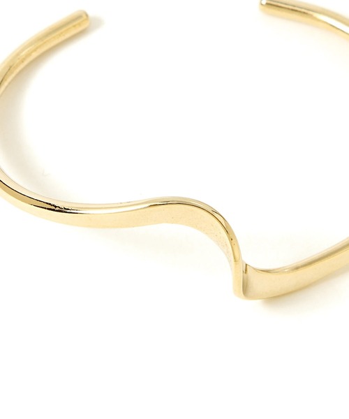 Andemiu（アンデミュウ）の「ツイストバングル217179（バングル/リストバンド・レディース・イエロー・FREE）」の2枚目の写真