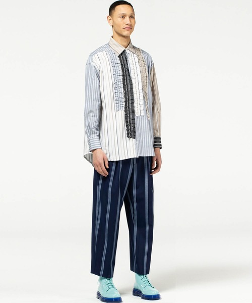 VIKTOR&ROLF（ヴィクター&ロルフ）の「VIKTOR&ROLF(ヴィクター＆ロルフ)マルチフリルストライプシャツ/RUFFLED SHIRT（シャツ/ブラウス・メンズ・マルチ・46/48）」の10枚目の写真