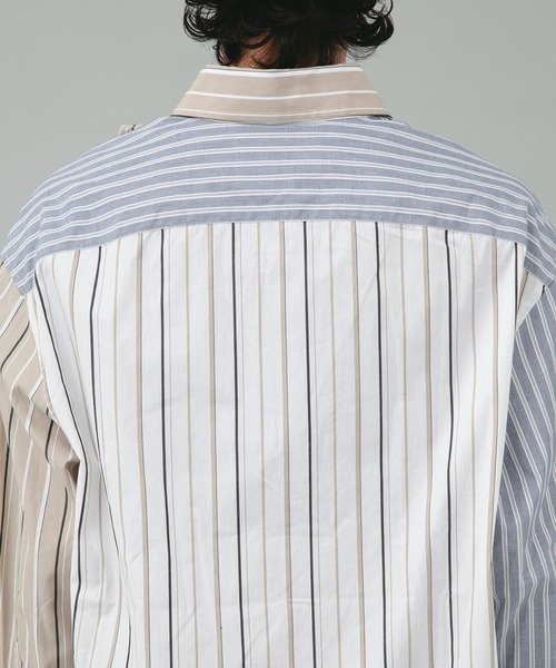 VIKTOR&ROLF（ヴィクター&ロルフ）の「VIKTOR&ROLF(ヴィクター＆ロルフ)マルチフリルストライプシャツ/RUFFLED SHIRT（シャツ/ブラウス・メンズ・マルチ・46/48）」の18枚目の写真