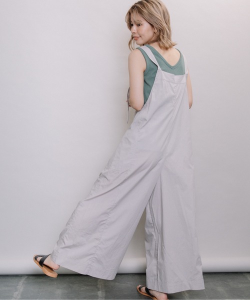 refinedworks（リファインドワークス）の「サロペットパンツ（サロペット/オーバーオール・レディース・ブラウン/グレー/チャコール・FREE）」の9枚目の写真