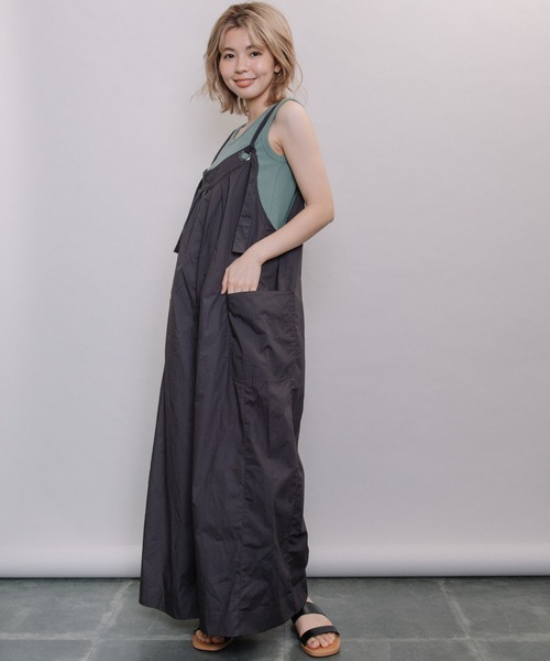 refinedworks（リファインドワークス）の「サロペットパンツ（サロペット/オーバーオール・レディース・ブラウン/グレー/チャコール・FREE）」の21枚目の写真