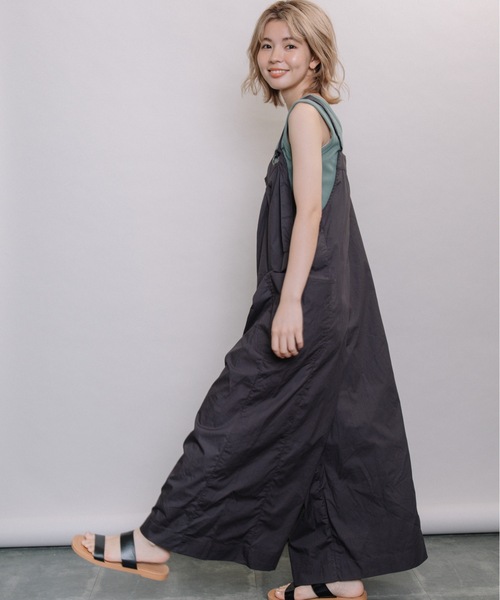 refinedworks（リファインドワークス）の「サロペットパンツ（サロペット/オーバーオール・レディース・ブラウン/グレー/チャコール・FREE）」の17枚目の写真