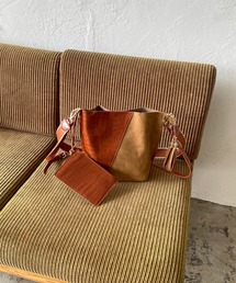 CAPRICIEUX LE'MAGE | 異素材コンビショルダーバッグ(ショルダーバッグ)