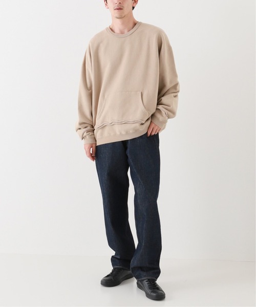 no.(ナンバー)の「【NO. / ナンバー】PROCESSING CREW SWEAT(スウェット・メンズ・ブラック/ベージュ・SMALL/MEDIUM)」の11枚目の写真