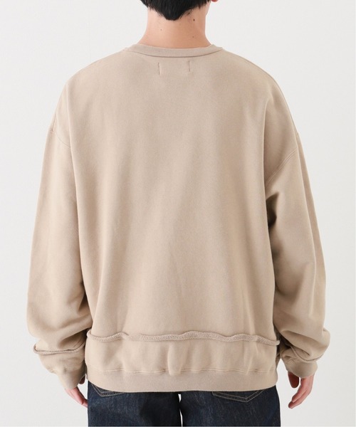 no.(ナンバー)の「【NO. / ナンバー】PROCESSING CREW SWEAT(スウェット・メンズ・ブラック/ベージュ・SMALL/MEDIUM)」の7枚目の写真