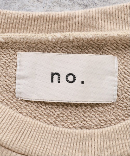 no.(ナンバー)の「【NO. / ナンバー】PROCESSING CREW SWEAT(スウェット・メンズ・ブラック/ベージュ・SMALL/MEDIUM)」の10枚目の写真