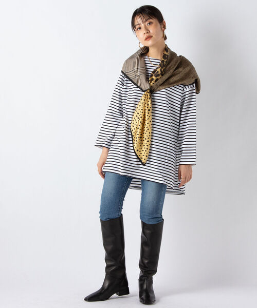 NOLLEY’S（ノーリーズ）の「【FABIO RUSCONI/ ファビオルスコーニ】ロングブーツ（ブーツ・レディース・ブラック/キャメル・38/36/37）」の3枚目の写真