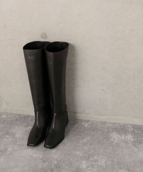 NOLLEY’S（ノーリーズ）の「【FABIO RUSCONI/ ファビオルスコーニ】ロングブーツ（ブーツ・レディース・ブラック/キャメル・38/36/37）」の6枚目の写真