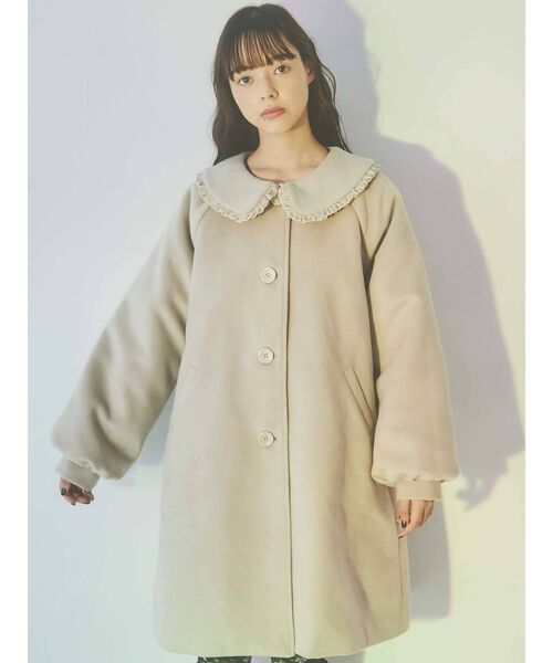 merry jennyフリルナイロンフードロングコート ME2350EW14245_1_l.jpg
