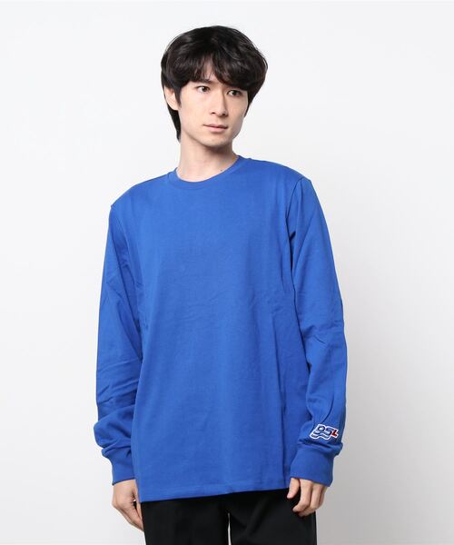 DIESEL(ディーゼル)の「メンズ ロングスリーブ カットソー レギュラーフィット(Tシャツ/カットソー・メンズ・イエロー/ブラック/オレンジ/ブルー・LARGE/MEDIUM/XX-LARGE/SMALL/X-SMALL/X-LARGE/XXX-LARGE)」の3枚目の写真
