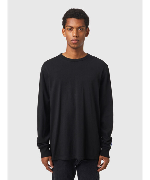 DIESEL(ディーゼル)の「メンズ ロングスリーブ カットソー レギュラーフィット(Tシャツ/カットソー・メンズ・イエロー/ブラック/オレンジ/ブルー・LARGE/MEDIUM/XX-LARGE/SMALL/X-SMALL/X-LARGE/XXX-LARGE)」の5枚目の写真