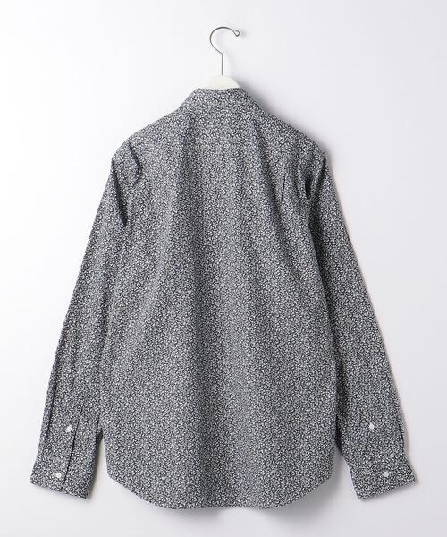 green label relaxing（グリーンレーベルリラクシング）の「＜green label relaxing＞プリント ナロー レギュラーカラー シャツ（シャツ/ブラウス・メンズ・ダークブラウン/ネイビー/グレー・S/M/L/XL）」の11枚目の写真