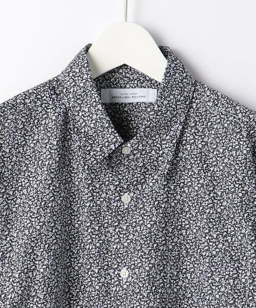 green label relaxing（グリーンレーベルリラクシング）の「＜green label relaxing＞プリント ナロー レギュラーカラー シャツ（シャツ/ブラウス・メンズ・ダークブラウン/ネイビー/グレー・S/M/L/XL）」の12枚目の写真