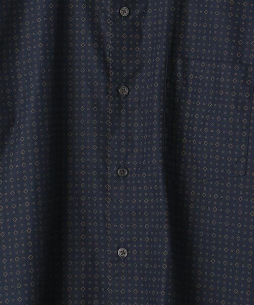 green label relaxing（グリーンレーベルリラクシング）の「＜green label relaxing＞プリント ナロー レギュラーカラー シャツ（シャツ/ブラウス・メンズ・ダークブラウン/ネイビー/グレー・S/M/L/XL）」の18枚目の写真