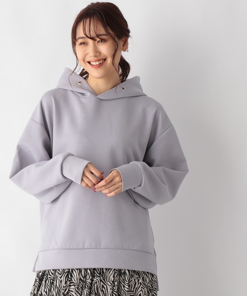 GLOBAL WORK（グローバルワーク）の「サマ見えAiryパーカー/215567（パーカー・レディース・ダークグレー/ブラウン/ライトベージュ/ラベンダー/ピンクベージュ/カーキ・MEDIUM/LARGE）」の5枚目の写真