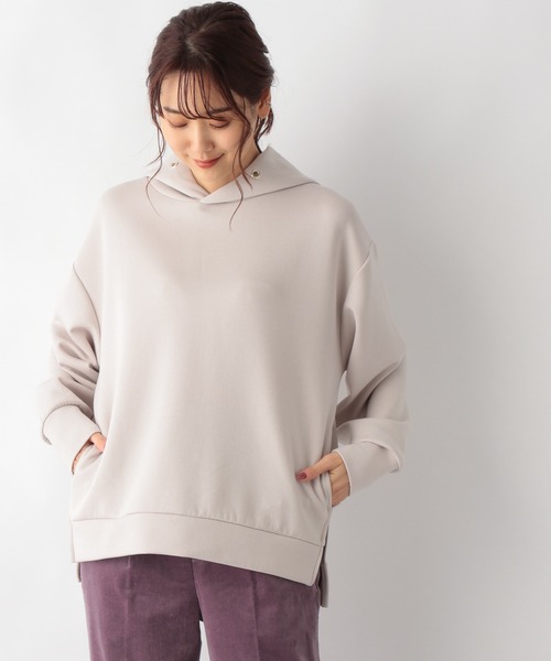 GLOBAL WORK（グローバルワーク）の「サマ見えAiryパーカー/215567（パーカー・レディース・ダークグレー/ブラウン/ライトベージュ/ラベンダー/ピンクベージュ/カーキ・MEDIUM/LARGE）」の7枚目の写真