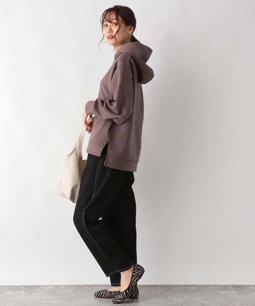 GLOBAL WORK（グローバルワーク）の「サマ見えAiryパーカー/215567（パーカー・レディース・ダークグレー/ブラウン/ライトベージュ/ラベンダー/ピンクベージュ/カーキ・MEDIUM/LARGE）」の19枚目の写真