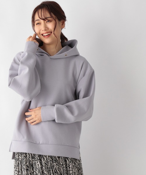 GLOBAL WORK（グローバルワーク）の「サマ見えAiryパーカー/215567（パーカー・レディース・ダークグレー/ブラウン/ライトベージュ/ラベンダー/ピンクベージュ/カーキ・MEDIUM/LARGE）」の14枚目の写真