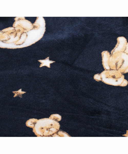 セール】【ぷちもこ素材】おやすみテディベア柄ルームウェア