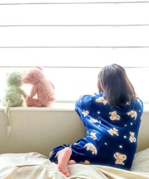 【即日発送‼️】テディベア ルームウェアセット 楽天市場】Dazzy ルームウェア 上下セット ラブリー テディベア