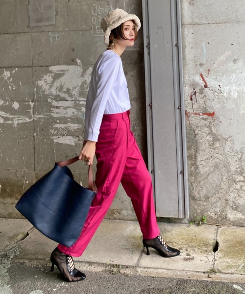 deux amour（ドゥーザムール）の「2WAYバック（ドラムバッグ・レディース・ネイビー/ライトブラウン/シャンパン・FREE）」の20枚目の写真