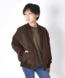 薄中綿入り・リバーシブルMA-1