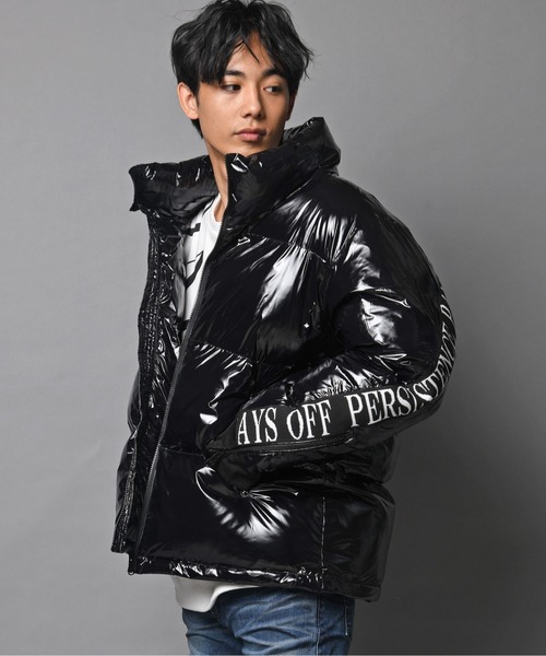 JACKROSE(ジャックローズ)の「JE-ロゴテープ・エコダウンスタンド・ブルゾン(ブルゾン・メンズ・ホワイト/ブラック/ブラック系その他2・M/L/XL)」の17枚目の写真