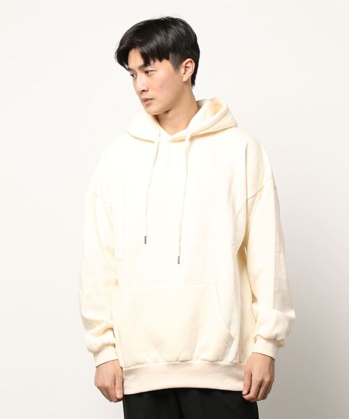 チャイハネ（チャイハネ）の「【チャイハネ】ネイティブ柄刺繍MEN'Sフードトップス（パーカー・メンズ・ホワイト/パープル/ブルー・FREE）」の12枚目の写真