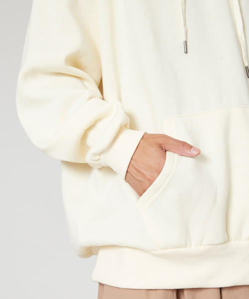 チャイハネ（チャイハネ）の「【チャイハネ】ネイティブ柄刺繍MEN'Sフードトップス（パーカー・メンズ・ホワイト/パープル/ブルー・FREE）」の16枚目の写真