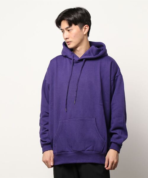 チャイハネ（チャイハネ）の「【チャイハネ】ネイティブ柄刺繍MEN'Sフードトップス（パーカー・メンズ・ホワイト/パープル/ブルー・FREE）」の15枚目の写真
