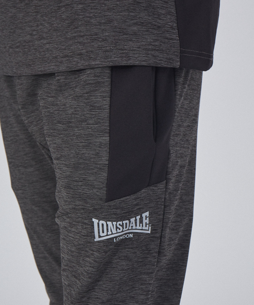 LONSDALE（ロンズデール）の「【LONSDALE/セットアップ対応】ニット 裏フリース パンツ（スウェットパンツ・メンズ・ベージュ/チャコールグレー/ブラック・46/48/50）」の12枚目の写真