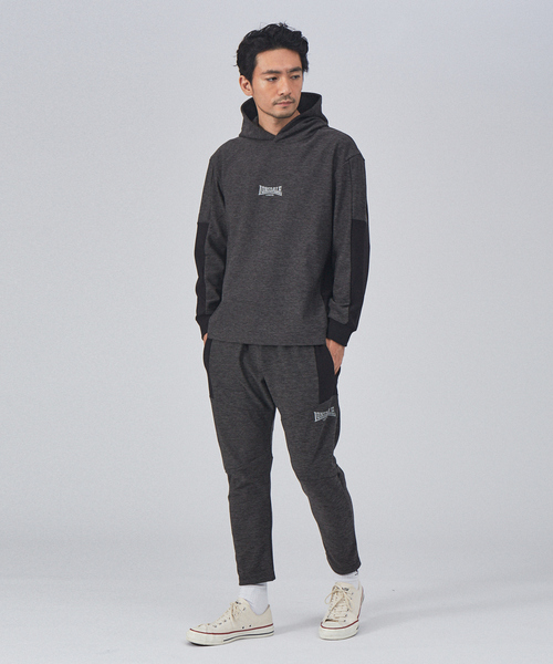 LONSDALE（ロンズデール）の「【LONSDALE/セットアップ対応】ニット 裏フリース パンツ（スウェットパンツ・メンズ・ベージュ/チャコールグレー/ブラック・46/48/50）」の14枚目の写真