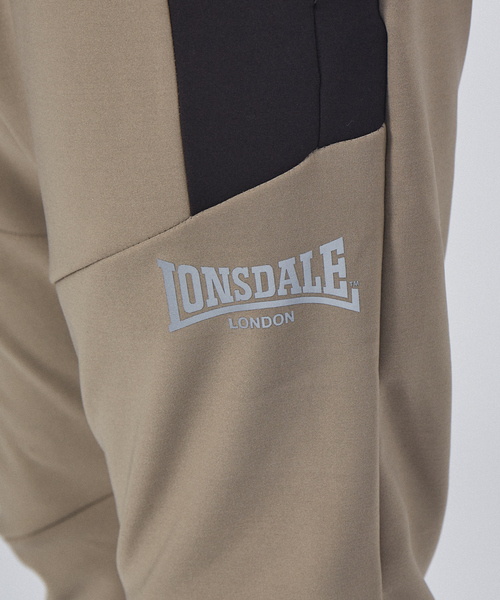 LONSDALE（ロンズデール）の「【LONSDALE/セットアップ対応】ニット 裏フリース パンツ（スウェットパンツ・メンズ・ベージュ/チャコールグレー/ブラック・46/48/50）」の16枚目の写真