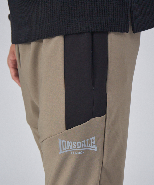 LONSDALE（ロンズデール）の「【LONSDALE/セットアップ対応】ニット 裏フリース パンツ（スウェットパンツ・メンズ・ベージュ/チャコールグレー/ブラック・46/48/50）」の17枚目の写真
