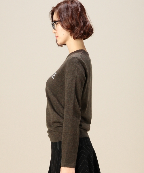 BEAUTY&YOUTH UNITED ARROWS（ビューティーアンドユースユナイテッドアローズ）の「BYBC ロゴニットプルオーバー 2◆（ニット/セーター・レディース・ブラック/グレー/オリーブ・フリー）」の6枚目の写真