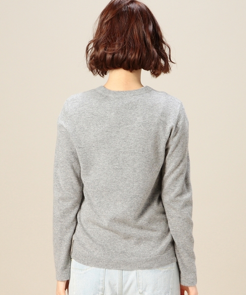 BEAUTY&YOUTH UNITED ARROWS（ビューティーアンドユースユナイテッドアローズ）の「BYBC ロゴニットプルオーバー 2◆（ニット/セーター・レディース・ブラック/グレー/オリーブ・フリー）」の14枚目の写真