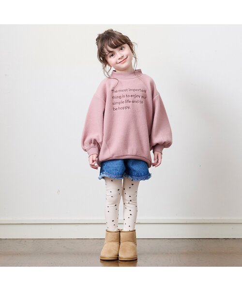 BREEZE（ブリーズ）の「星刺繍フリンジショートデニムパンツ（その他パンツ・キッズ・ブルー/ネイビー・110/100/120/140/90/150/130）」の3枚目の写真