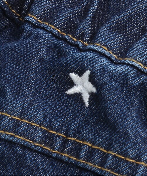 BREEZE（ブリーズ）の「星刺繍フリンジショートデニムパンツ