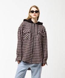【SHETHISCOMMA/シディスコンマ】STC HOOD SHIRTS