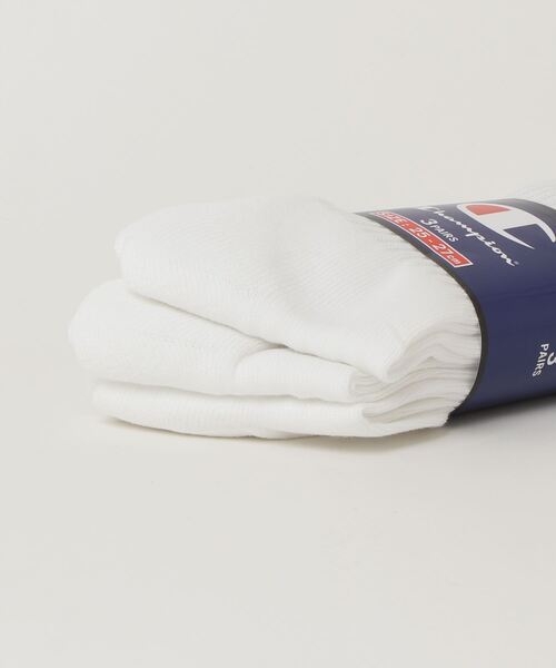 Champion(チャンピオン)の「【Champion】フルレングスソックス 3P(ソックス/靴下・メンズ・ホワイト/グレー/マルチ/ブラック・SMALL/MEDIUM/LARGE)」の13枚目の写真