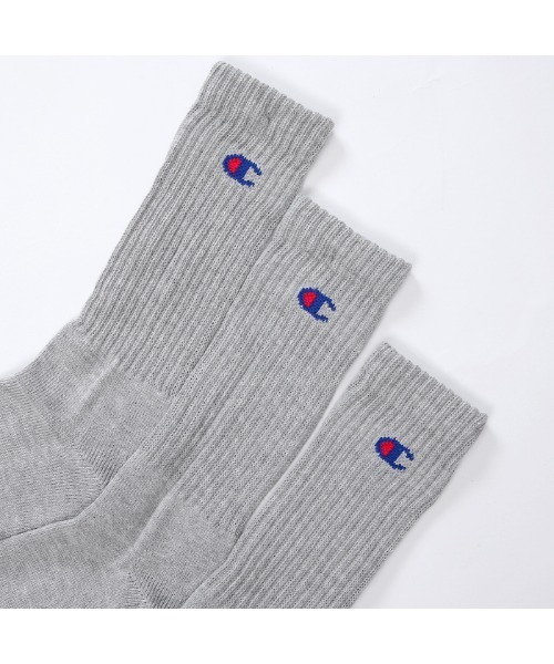 Champion(チャンピオン)の「【Champion】フルレングスソックス 3P(ソックス/靴下・メンズ・ホワイト/グレー/マルチ/ブラック・SMALL/MEDIUM/LARGE)」の7枚目の写真