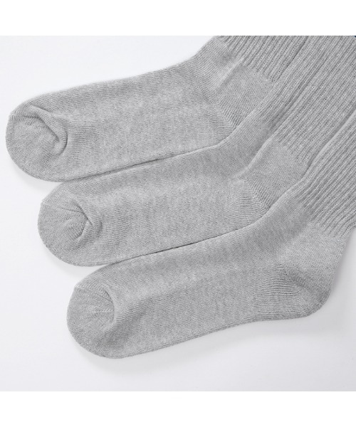 Champion(チャンピオン)の「【Champion】フルレングスソックス 3P(ソックス/靴下・メンズ・ホワイト/グレー/マルチ/ブラック・SMALL/MEDIUM/LARGE)」の8枚目の写真
